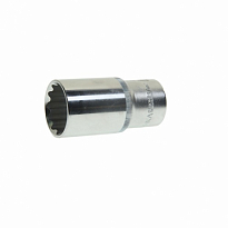 Головка торцевая глубокая 30мм 1/2"DR 12-гранная ЭВРИКА /1/8